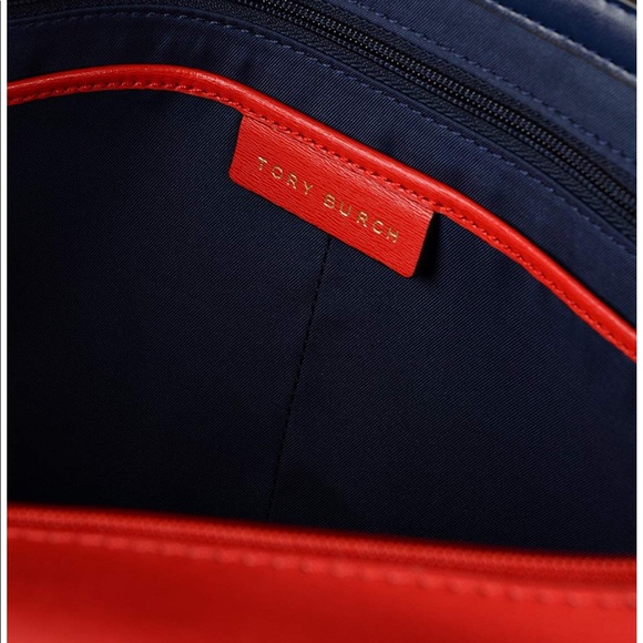 Tory Burch Parker Red Cardamom Tote - Picture 4 of 4